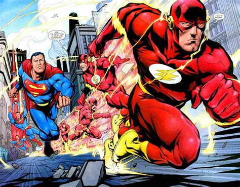 flash and superman racing|superman vs the flash race.